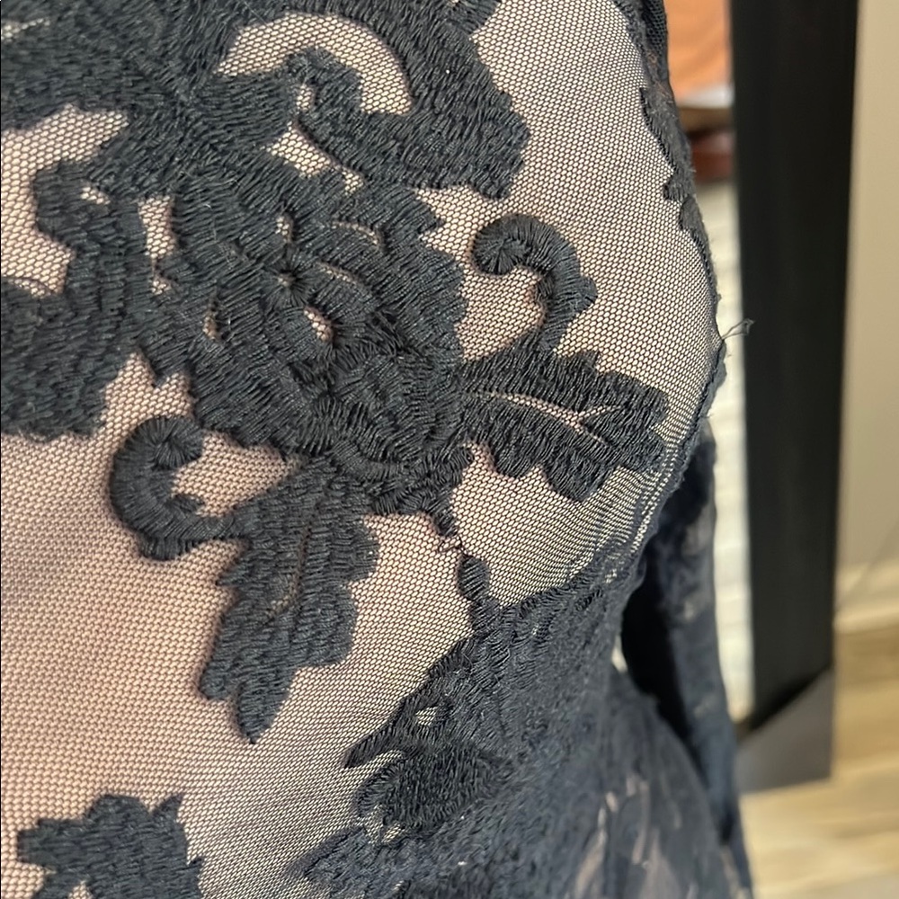 For Love And Lemons San Marco Black Lace Dress - Picture 2 of 4